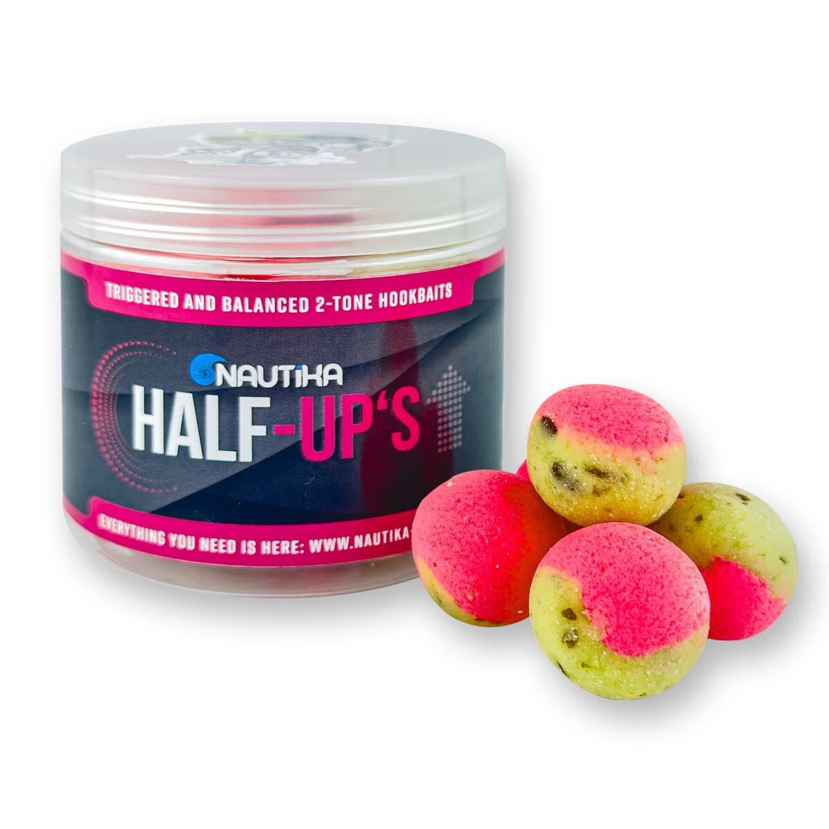 NAUTIKA HALF-UPS - CREAMPLEX² - FLUORO PINK - 25 mm